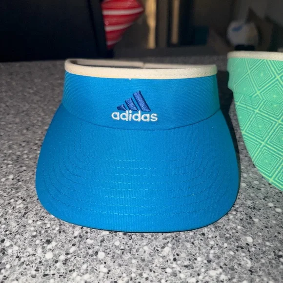 Adidas Aqua and Mint Visors - Picture 5 of 7